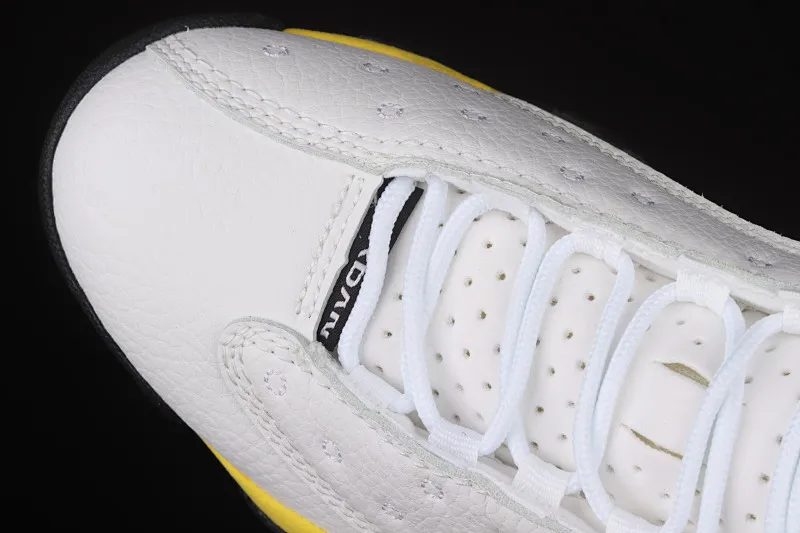 All categories Air Jordan Jordan series basketball shoes Air Jordan 13 G version Air Jordan AJ13 Retro AJ13 Joe 13 racing white and yellow 414571-167